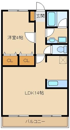 カーサの物件間取画像